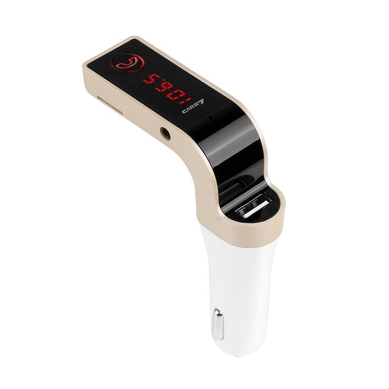 G7 Smart Car Bluetooth MP3 Player FM Transmitter USB Car Charger Hands-free Car Kit