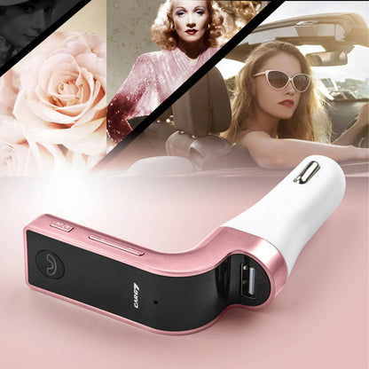 G7 Smart Car Bluetooth MP3 Player FM Transmitter USB Car Charger Hands-free Car Kit