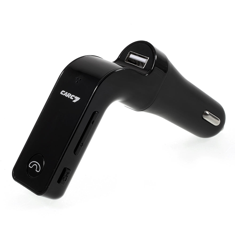 C7 Bluetooth Car Kit Hands-free FM Transmitter MP3 Player & USB Car Charger