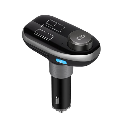 Dual USB Car Charger Bluetooth FM Transmitter Hands Free Car Kit Support TF Card / U Disk Play