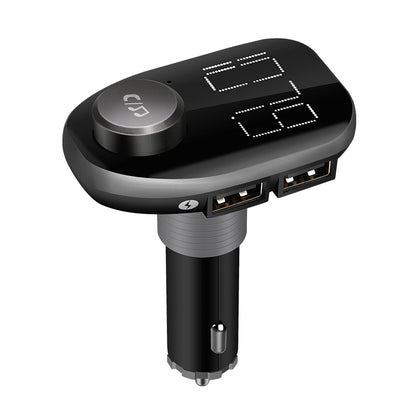 Dual USB Car Charger Bluetooth FM Transmitter Hands Free Car Kit Support TF Card / U Disk Play