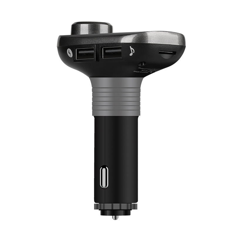 Dual USB Car Charger Bluetooth FM Transmitter Hands Free Car Kit Support TF Card / U Disk Play