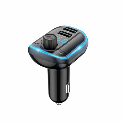 Bluetooth Hands-free Car Kit MP3 Player FM Transmitter USB Charger with Breathing Light