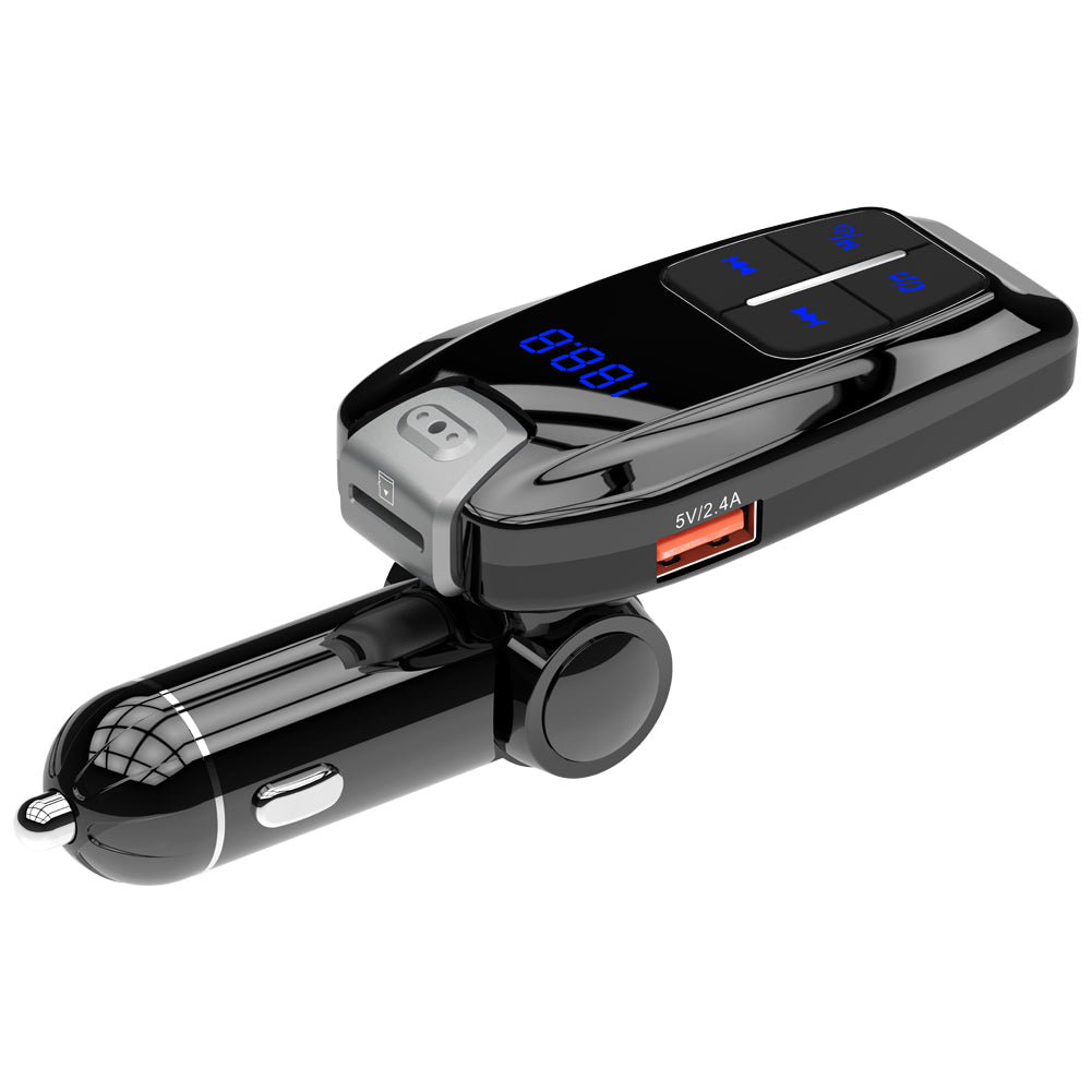 JEDX-BC59 Bluetooth Wireless Car FM Transmitter Mp3 Player PD 3.0 18W USB Phone Charger