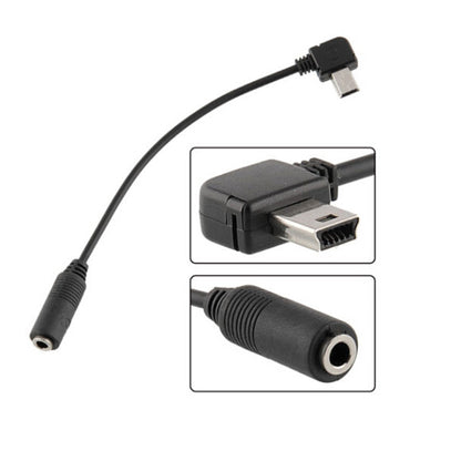 3.5mm Microphone Adapter Cable for GoPro Hero 4 3+ 3