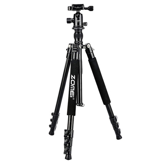 ZOMEi Q555 Lightweight Professional Alluminum Alloy Camera Tripod with 360 Ball