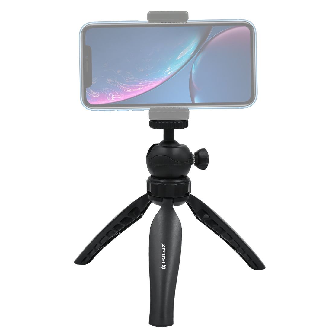 PULUZ 20cm Pocket Plastic Tripod Mount with 360 Degree Ball Head for Smartphones GoPro DSLR Cameras