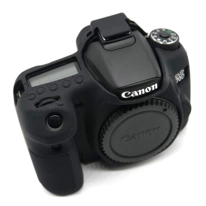 For Canon EOS 70D Silicone Protective Camera Body Case Cover