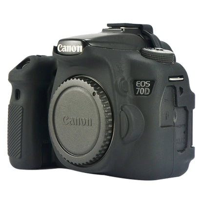 For Canon EOS 70D Silicone Protective Camera Body Case Cover