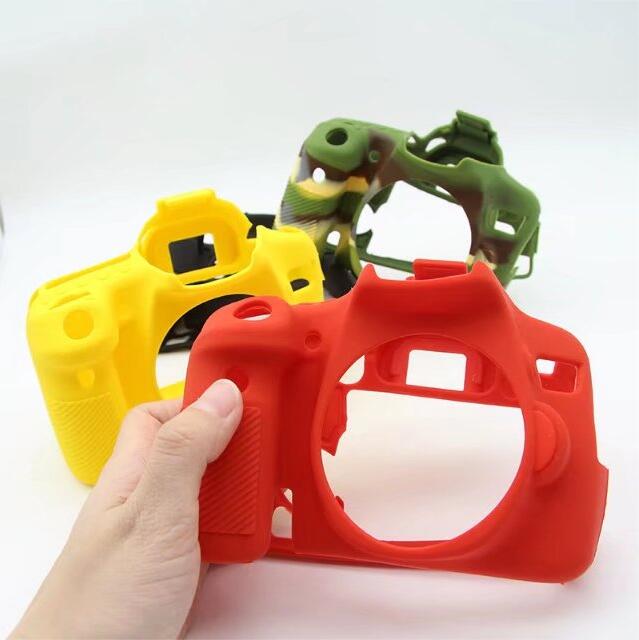 For Canon EOS 70D Silicone Protective Camera Body Case Cover