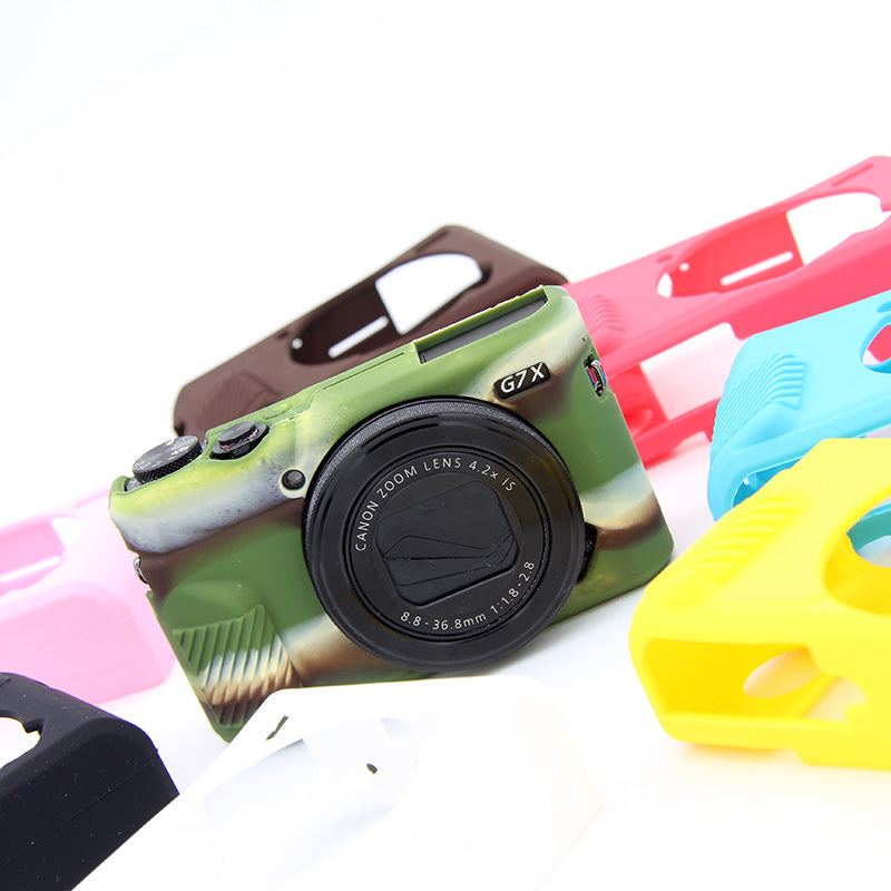 Soft Silicone Protective Case for Canon G7X Mark II