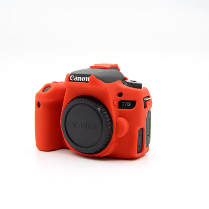 Soft Silicone Protective Case for Canon EOS 77D Camera