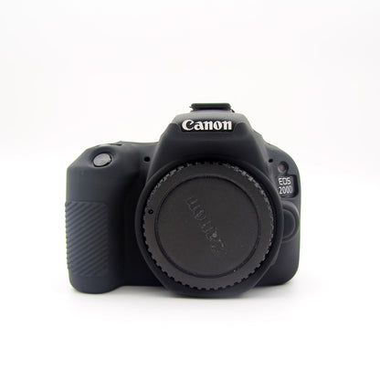 Flexible Silicone Camera Protective Cover for Canon EOS 200D