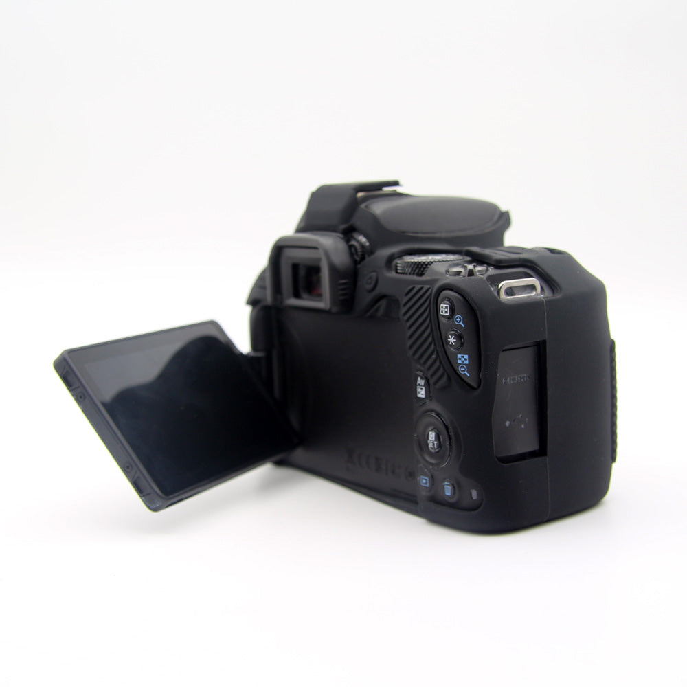 Flexible Silicone Camera Protective Cover for Canon EOS 200D