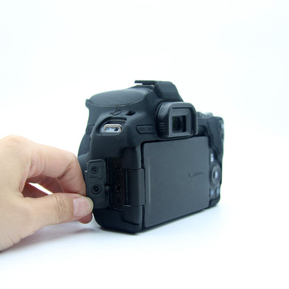 Flexible Silicone Camera Protective Cover for Canon EOS 200D