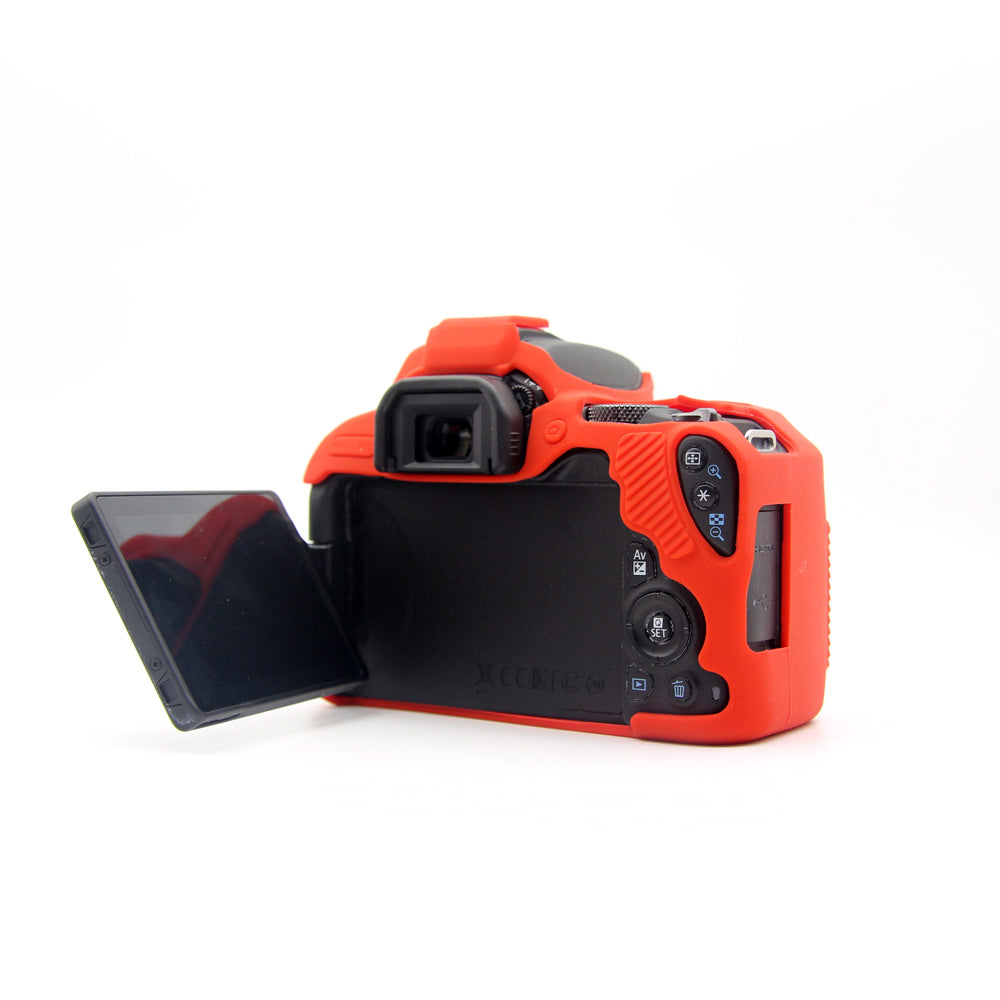 Flexible Silicone Camera Protective Cover for Canon EOS 200D