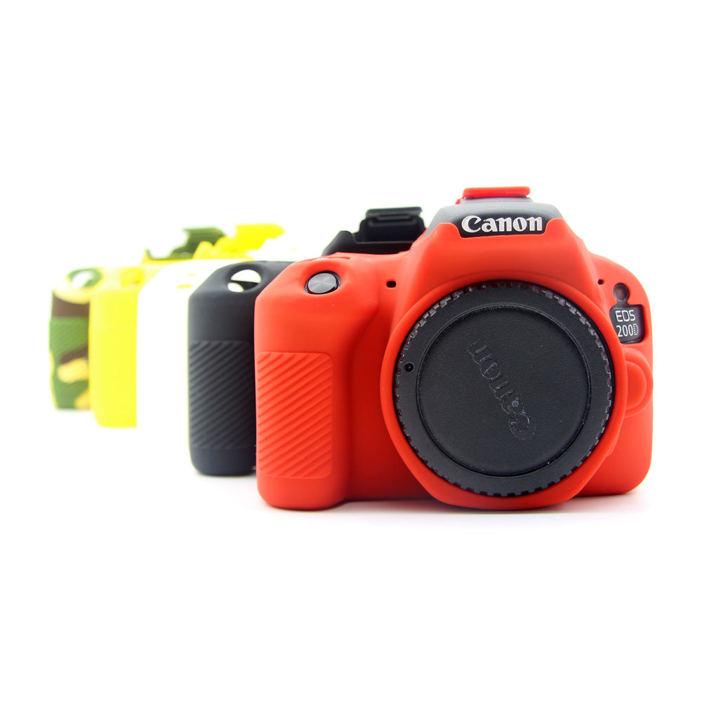 Flexible Silicone Camera Protective Cover for Canon EOS 200D