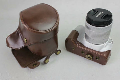 PU Leather Camera Protective Case for Canon EOS 200D