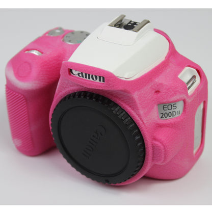 Soft Silicone Case Protector for Canon EOS 200D II Camera