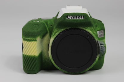 Soft Silicone Case Protector for Canon EOS 200D II Camera