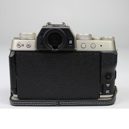 Genuine Leather Camera Half Case for Fujifilm Fuji X-T200/XT200