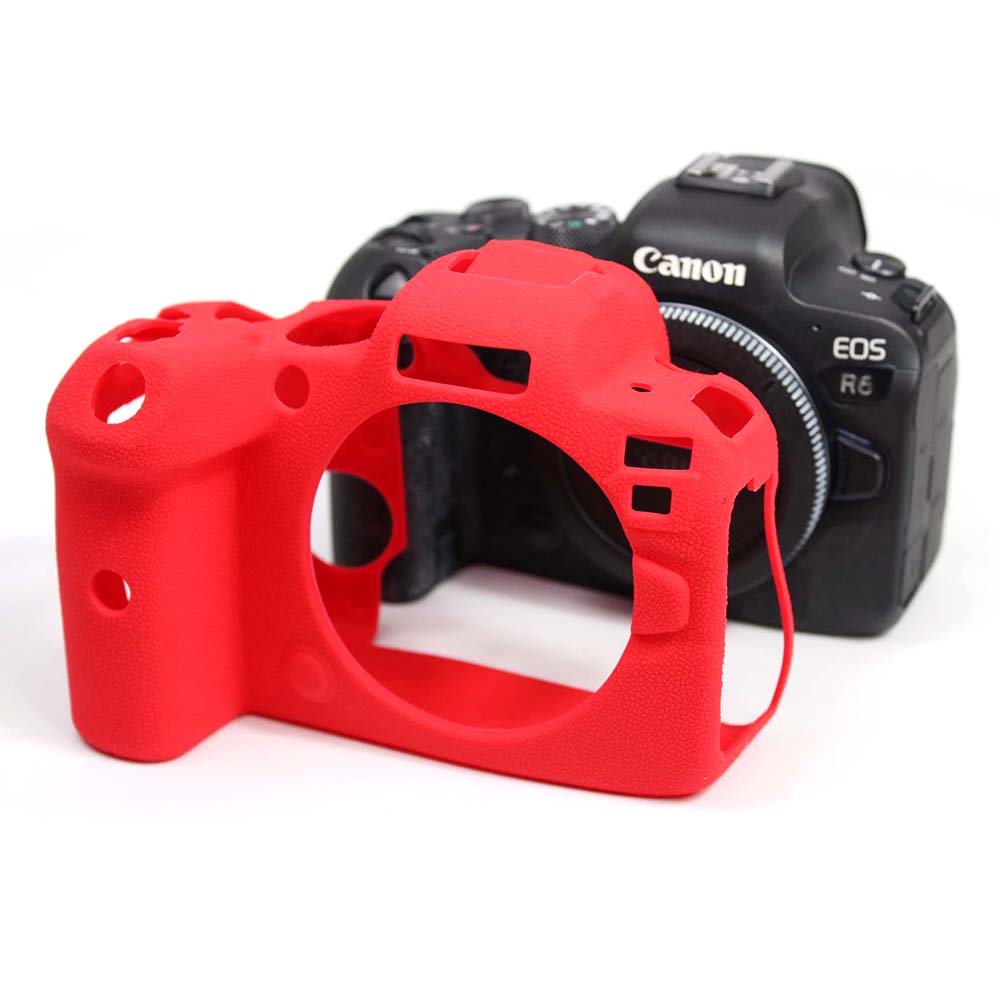 Soft Silicone Case for Canon EOS R6 Camera