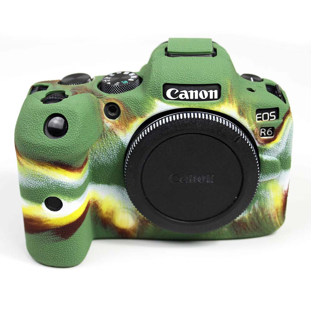 Soft Silicone Case for Canon EOS R6 Camera