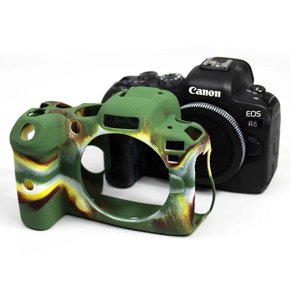 Soft Silicone Case for Canon EOS R6 Camera