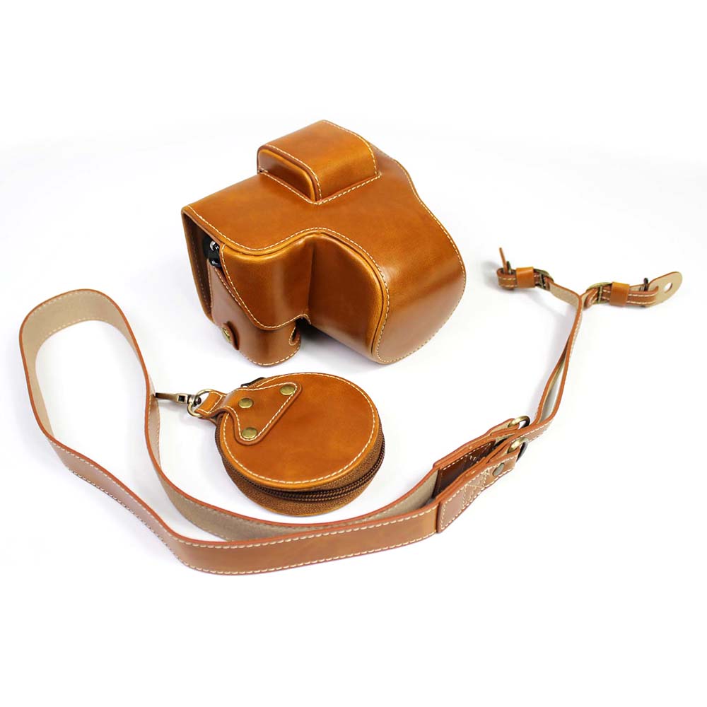 PU Leather Half Camera Case Cover for Fujifilm Fuji X-S10