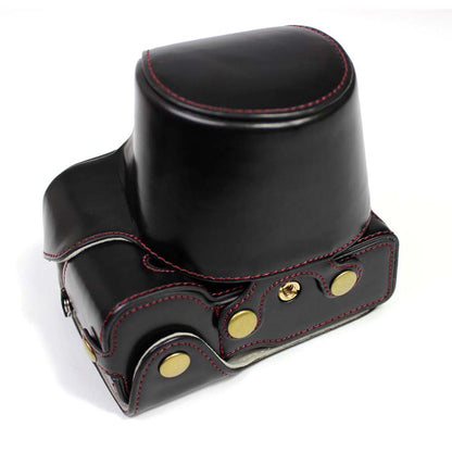 PU Leather Half Camera Case Cover for Sony A7C Camera