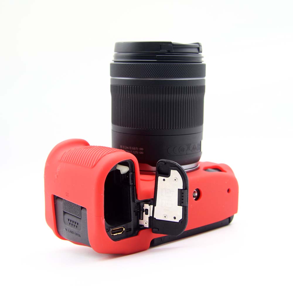 Soft Silicone Camera Protective Case for Canon EOS R5