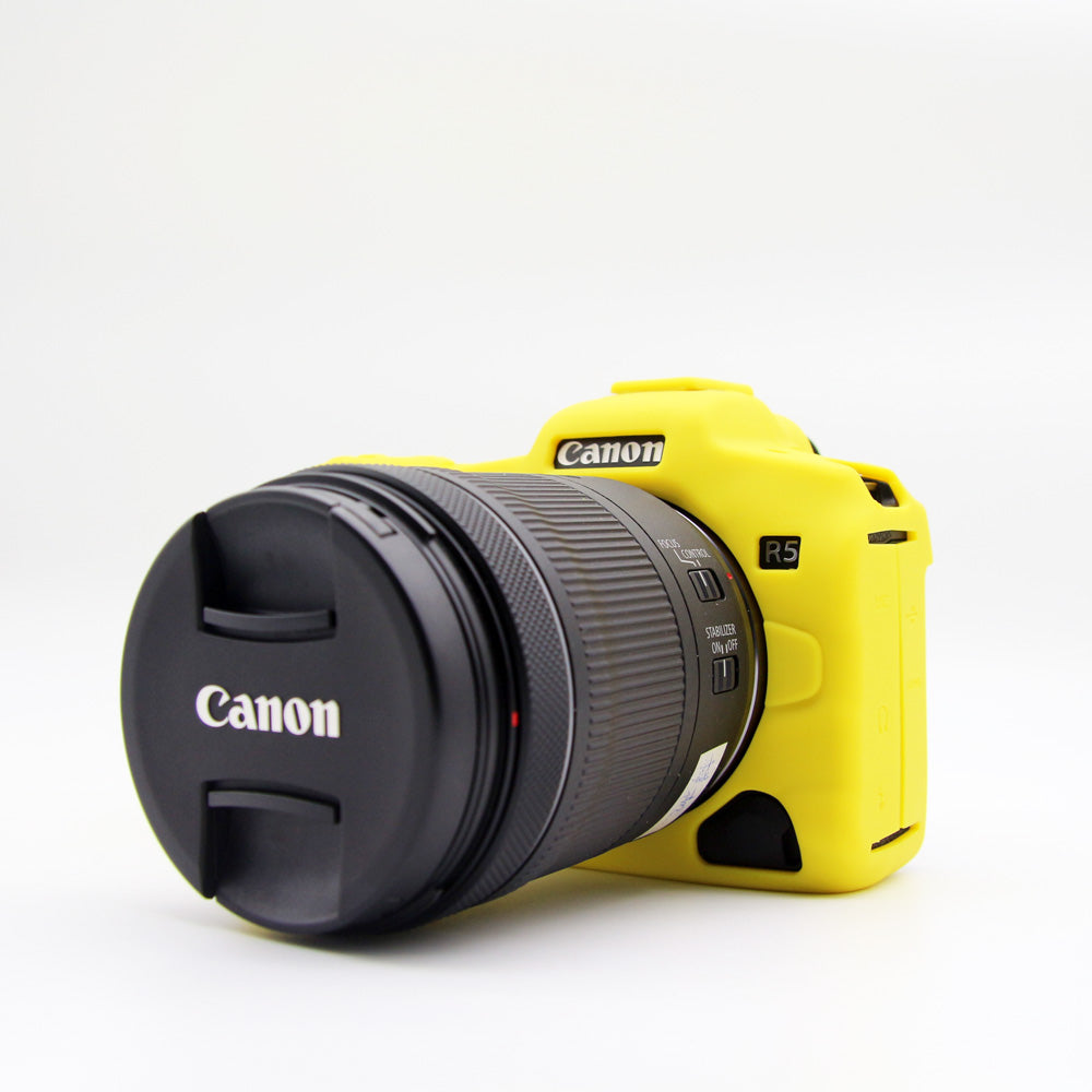 Soft Silicone Camera Protective Case for Canon EOS R5