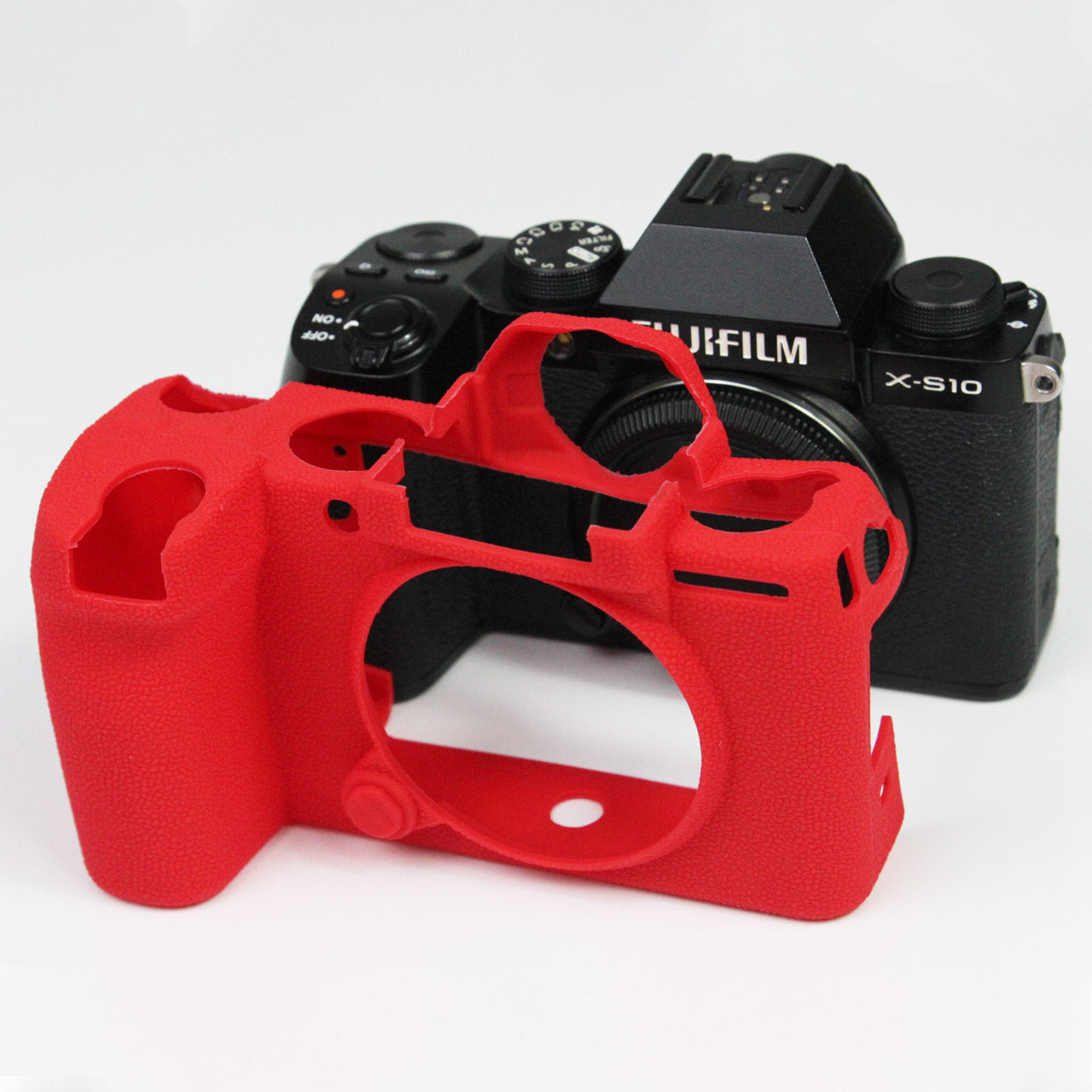 Shockproof Silicone Camera Protective Case Skin Cover for Fujifilm X-S10