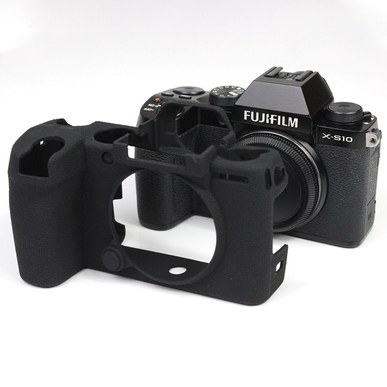 Shockproof Silicone Camera Protective Case Skin Cover for Fujifilm X-S10