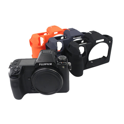 Soft Silicone Camera Case Protector SLR Camera Body Sleeve Cover for Fujifilm GFX 100S