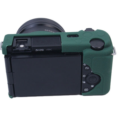 Soft Silicone Camera Case Protector Sleeve Cover for Sony ZV-E10 Camera