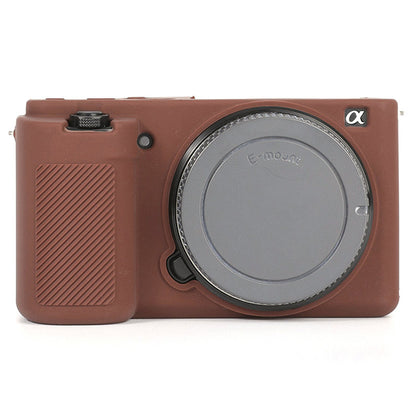 For Sony ZV-E10 ILDC Silicone Cover Anti-slip Dust-proof Anti-collision Silicone Camera Protective Cover