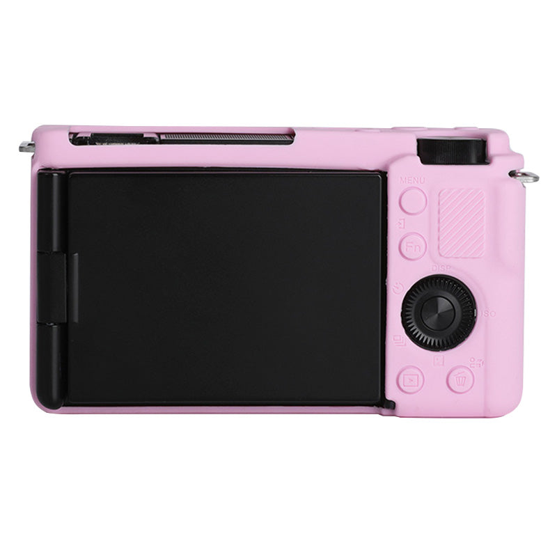 For Sony ZV-E10 ILDC Silicone Cover Anti-slip Dust-proof Anti-collision Silicone Camera Protective Cover