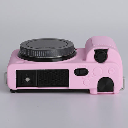 For Sony ZV-E10 ILDC Silicone Cover Anti-slip Dust-proof Anti-collision Silicone Camera Protective Cover