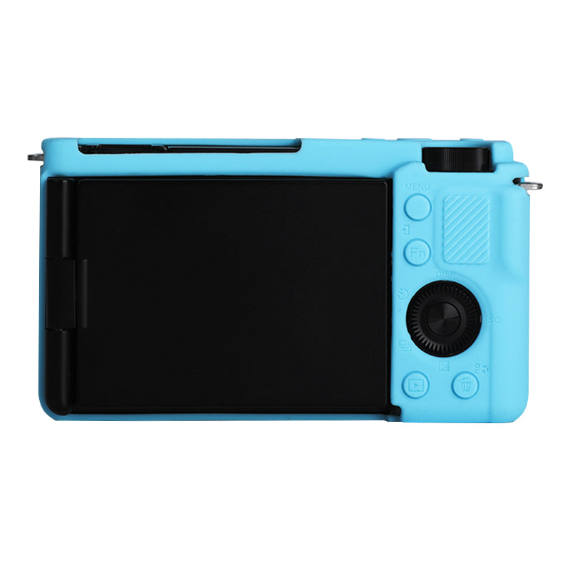 For Sony ZV-E10 ILDC Silicone Cover Anti-slip Dust-proof Anti-collision Silicone Camera Protective Cover