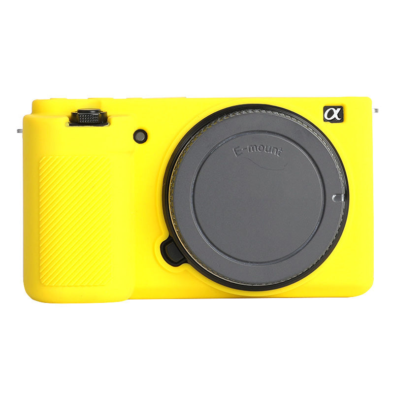 For Sony ZV-E10 ILDC Silicone Cover Anti-slip Dust-proof Anti-collision Silicone Camera Protective Cover