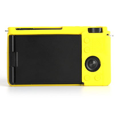 For Sony ZV-E10 ILDC Silicone Cover Anti-slip Dust-proof Anti-collision Silicone Camera Protective Cover