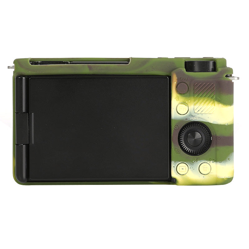 For Sony ZV-E10 ILDC Silicone Cover Anti-slip Dust-proof Anti-collision Silicone Camera Protective Cover