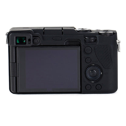 For Sony A7C Anti-slip Dust-proof Anti-collision Silicone ILDC Camera Protective Cover Case