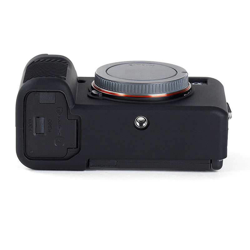 For Sony A7C Anti-slip Dust-proof Anti-collision Silicone ILDC Camera Protective Cover Case