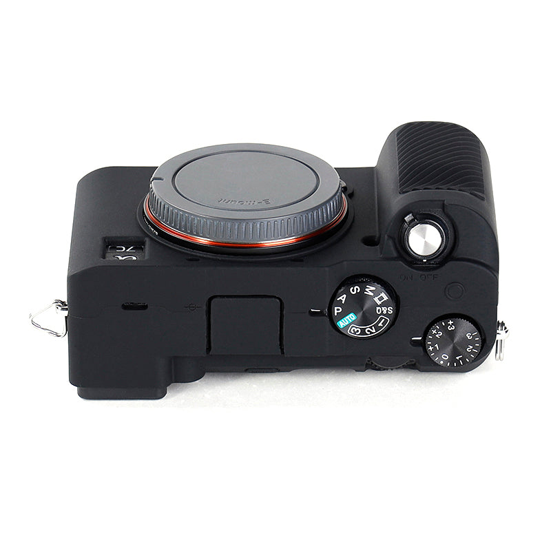 For Sony A7C Anti-slip Dust-proof Anti-collision Silicone ILDC Camera Protective Cover Case