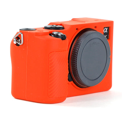 For Sony A7C Anti-slip Dust-proof Anti-collision Silicone ILDC Camera Protective Cover Case