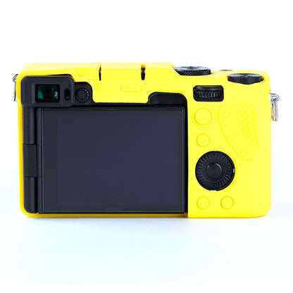 For Sony A7C Anti-slip Dust-proof Anti-collision Silicone ILDC Camera Protective Cover Case