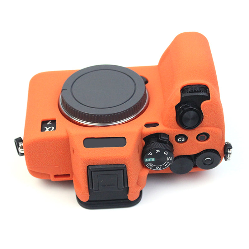 For Sony A7M4 Well-Protective Anti-collision Environmental Friendly Silicone Camera Protective Cover Case