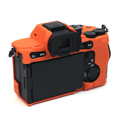 For Sony A7M4 Well-Protective Anti-collision Environmental Friendly Silicone Camera Protective Cover Case